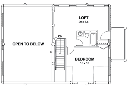 Big Horn Loft Series Floor Plans, Big Horn Loft -04