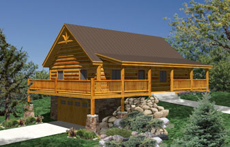 Whisper Creek Log Homes Plans! Riverwood Series