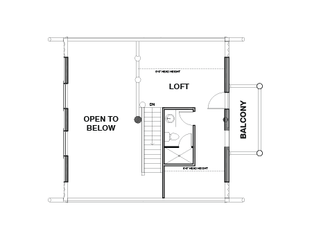 Fox Hollow Loft Series Floor Plans, Fox Hollow Loft -02